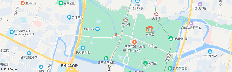 南京新桥_公交站地图_南京公交_妙搜公交查询2024