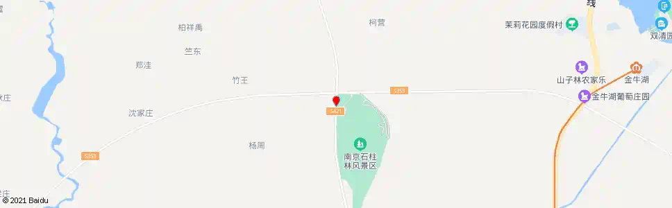 南京石柱林地质公园_公交站地图_南京公交_妙搜公交查询2024