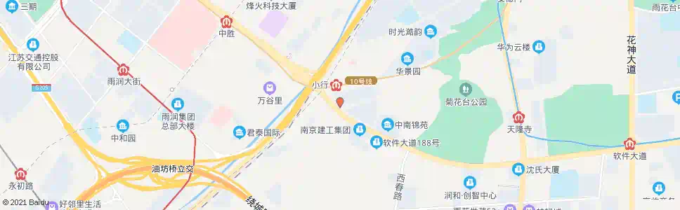 南京小行小区_公交站地图_南京公交_妙搜公交查询2024