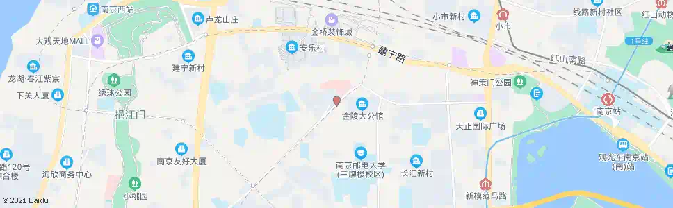 南京钟阜路_公交站地图_南京公交_妙搜公交查询2024