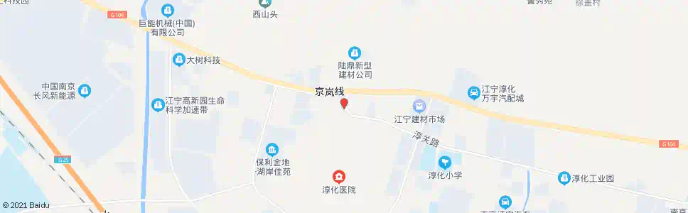 南京淳化_公交站地图_南京公交_妙搜公交查询2024