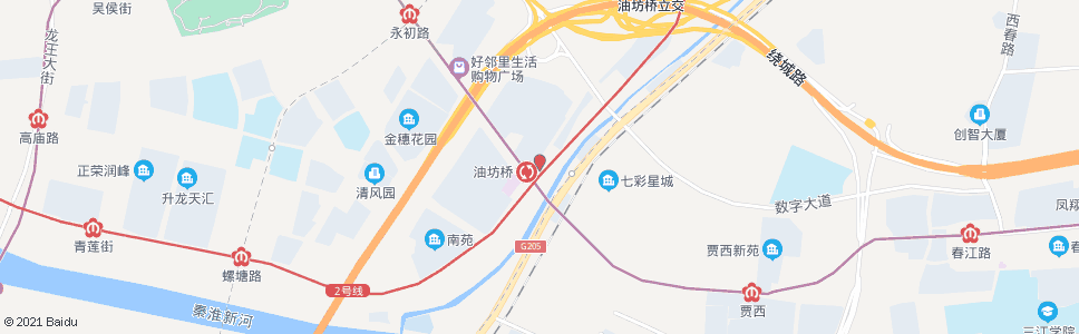 南京油坊桥(宁芜公路)_公交站地图_南京公交_妙搜公交查询2024