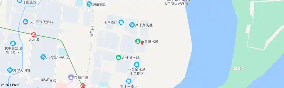 南京威尼斯水城十六街区东_公交站地图_南京公交_妙搜公交查询2024