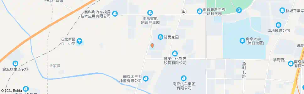 南京永丰小学_公交站地图_南京公交_妙搜公交查询2024