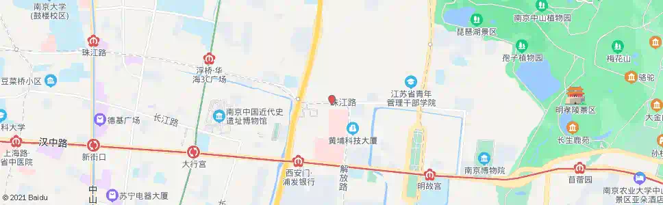 南京马标_公交站地图_南京公交_妙搜公交查询2024