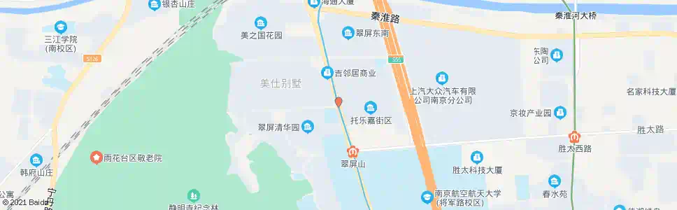 南京托乐嘉_公交站地图_南京公交_妙搜公交查询2024