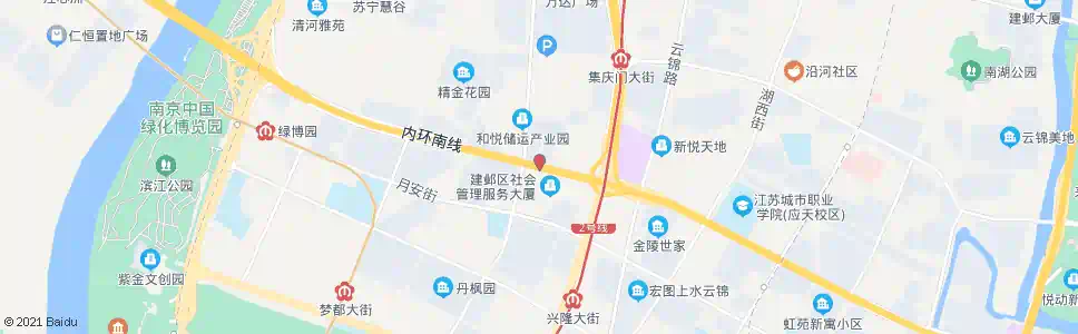 南京应天大街燕山路_公交站地图_南京公交_妙搜公交查询2024