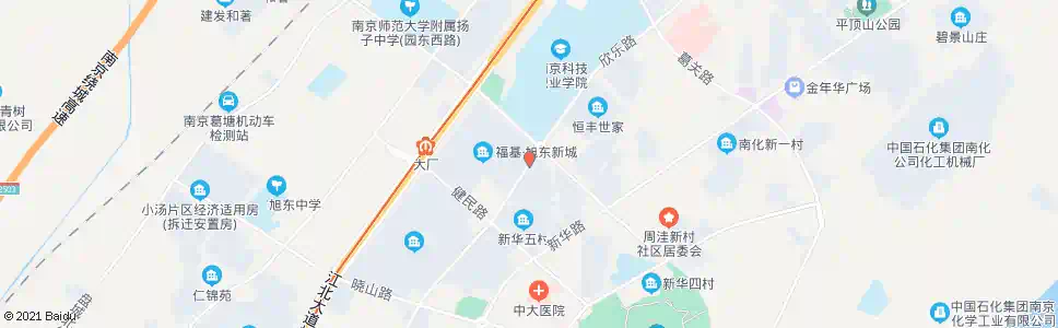 南京草芳路园西路_公交站地图_南京公交_妙搜公交查询2024