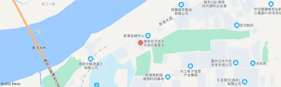 南京开发区管委会_公交站地图_南京公交_妙搜公交查询2024