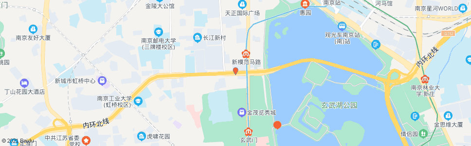 南京新模范马路东(市公交集团)_公交站地图_南京公交_妙搜公交查询2024