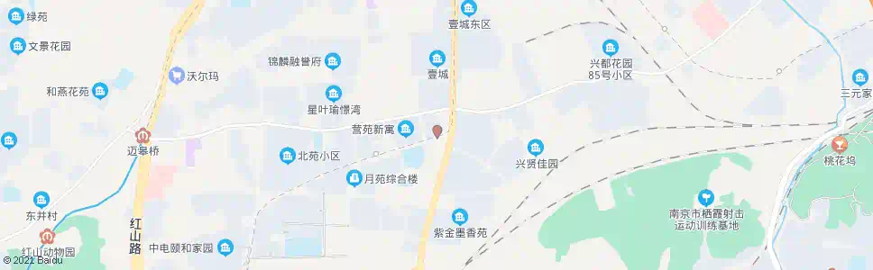 南京营苑东村南门_公交站地图_南京公交_妙搜公交查询2024