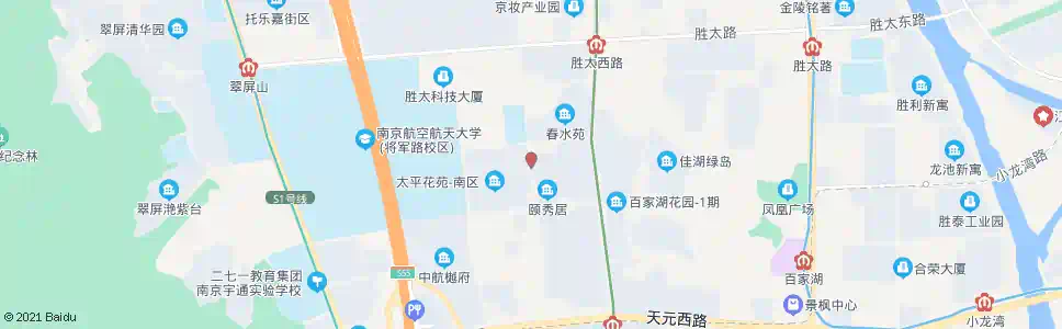 南京高尔夫西花园_公交站地图_南京公交_妙搜公交查询2024