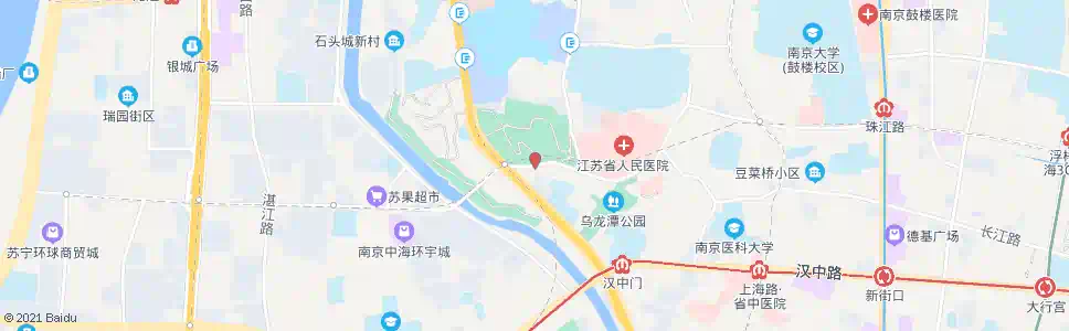 南京清凉山公园_公交站地图_南京公交_妙搜公交查询2024