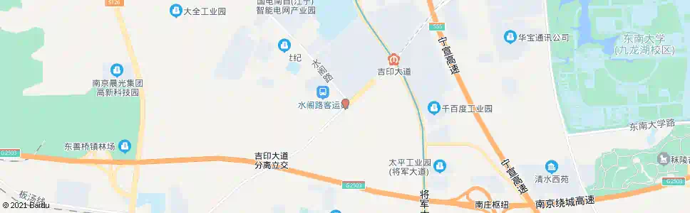 南京发动机公司南门_公交站地图_南京公交_妙搜公交查询2024