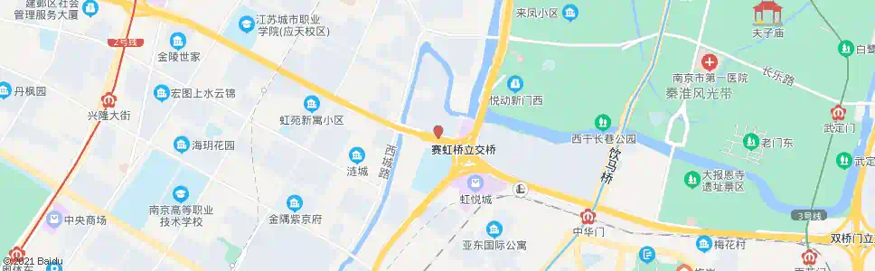 南京扬子江大道应天大街_公交站地图_南京公交_妙搜公交查询2024