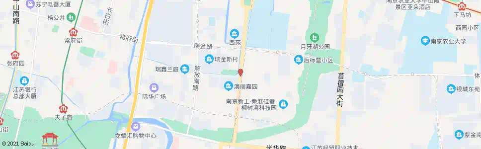 南京标营_公交站地图_南京公交_妙搜公交查询2024