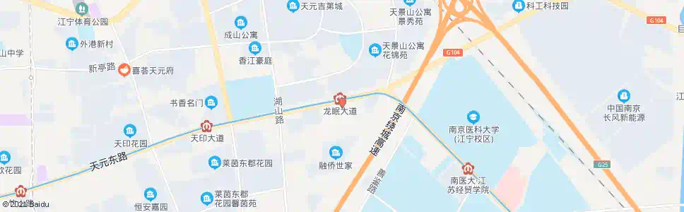 南京义乌小商品城(龙眠大道地铁站)_公交站地图_南京公交_妙搜公交查询2024