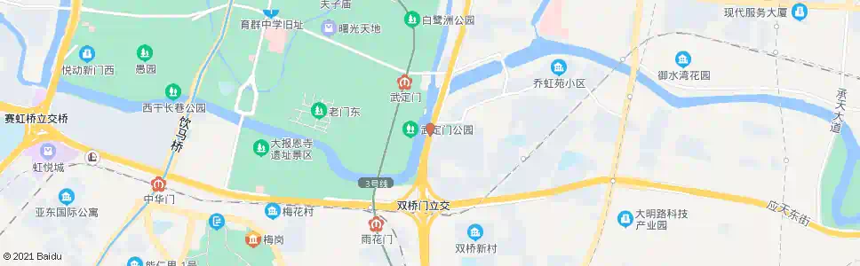 南京秦虹桥_公交站地图_南京公交_妙搜公交查询2024