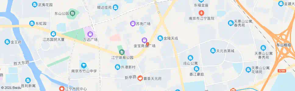 南京金宝市场_公交站地图_南京公交_妙搜公交查询2024