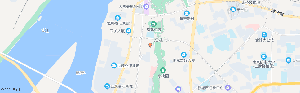 南京姜家园_公交站地图_南京公交_妙搜公交查询2024