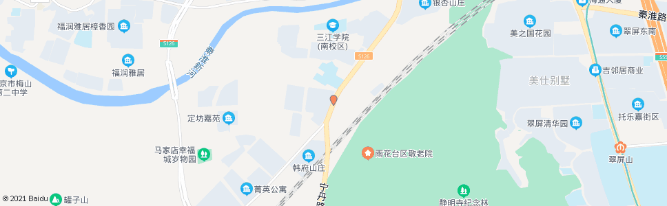 南京大定坊_公交站地图_南京公交_妙搜公交查询2024