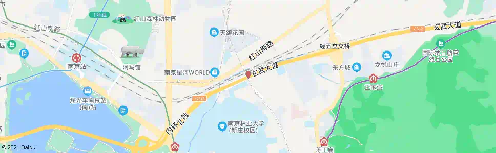 南京玄武大道长途东站_公交站地图_南京公交_妙搜公交查询2024