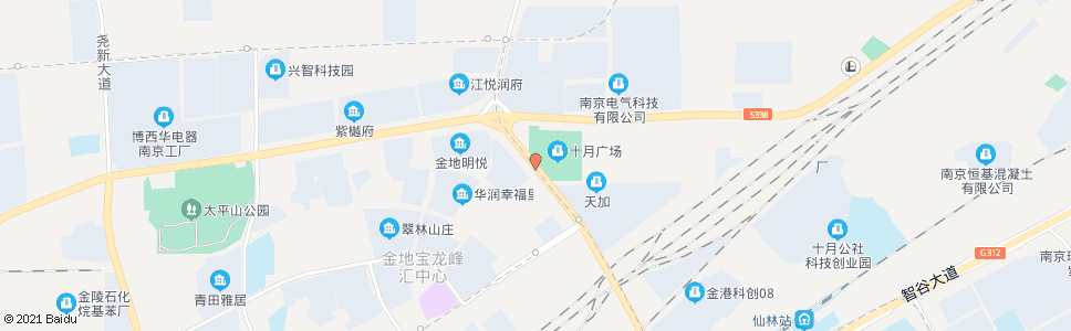 南京农场_公交站地图_南京公交_妙搜公交查询2024