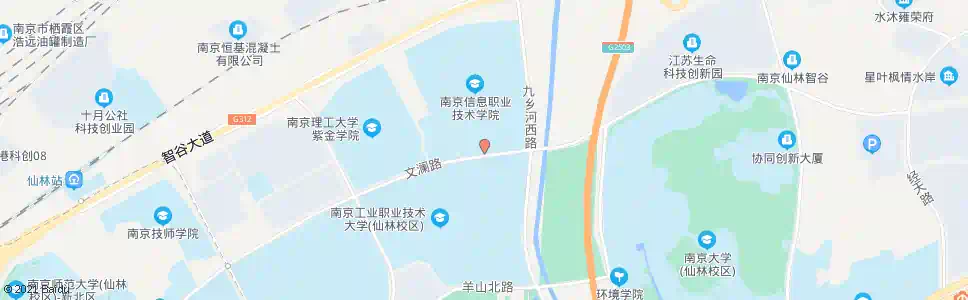 南京信息学院南门_公交站地图_南京公交_妙搜公交查询2024