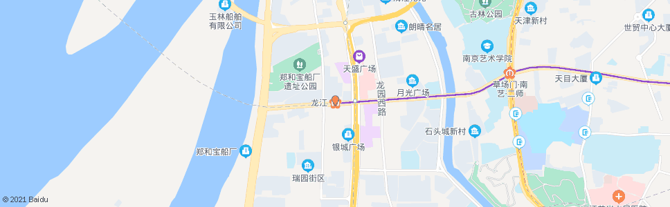 南京龙江站_公交站地图_南京公交_妙搜公交查询2024