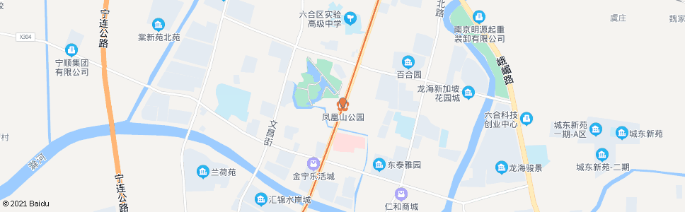 南京凤凰山公园_公交站地图_南京公交_妙搜公交查询2024