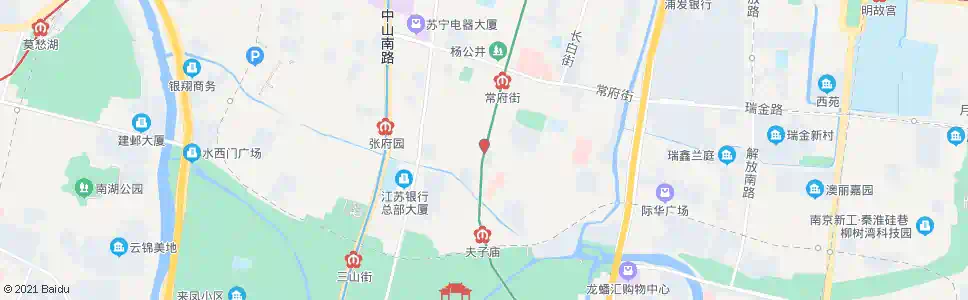 南京太平南路白下路_公交站地图_南京公交_妙搜公交查询2024