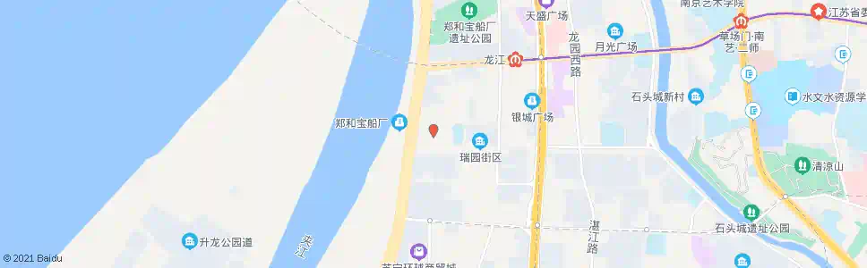 南京银城花园_公交站地图_南京公交_妙搜公交查询2024