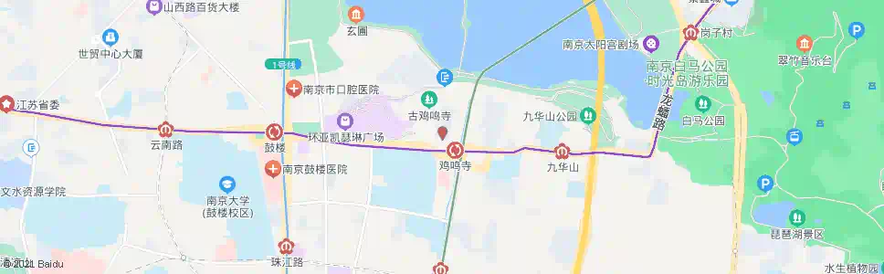 南京中山科技园_公交站地图_南京公交_妙搜公交查询2024