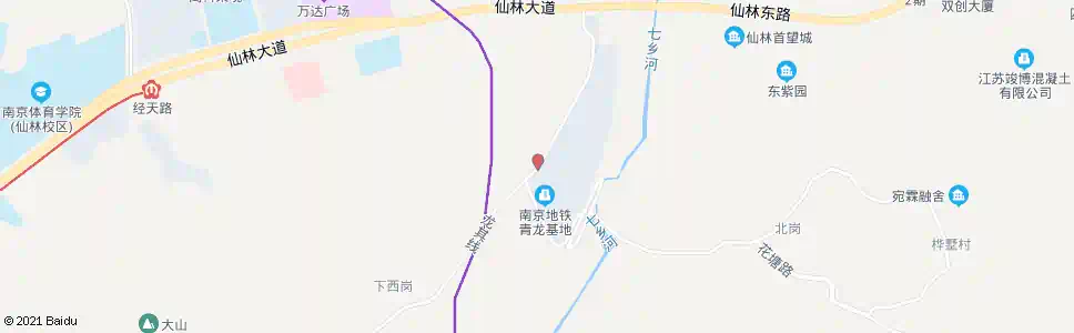 南京西岗二队_公交站地图_南京公交_妙搜公交查询2024