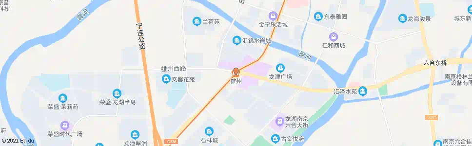 南京雄州街道_公交站地图_南京公交_妙搜公交查询2024