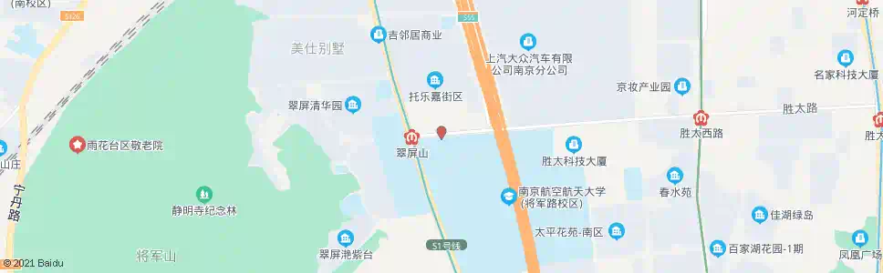 南京南航江宁校区北门_公交站地图_南京公交_妙搜公交查询2024