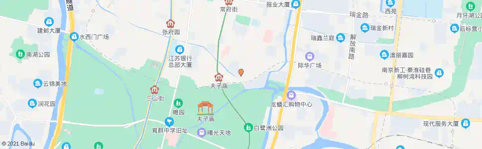 南京建康路_公交站地图_南京公交_妙搜公交查询2024