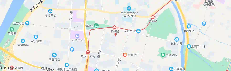 南京拓园_公交站地图_南京公交_妙搜公交查询2024