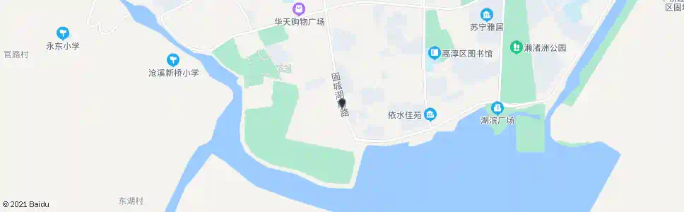 南京固城湖花园_公交站地图_南京公交_妙搜公交查询2024