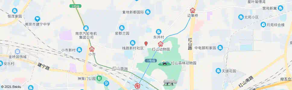 南京东井亭_公交站地图_南京公交_妙搜公交查询2024