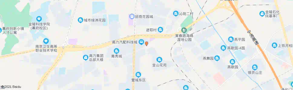 南京万寿停车场_公交站地图_南京公交_妙搜公交查询2024