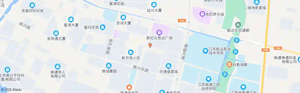 南通农房幸福天地_公交站地图_南通公交_妙搜公交查询2024