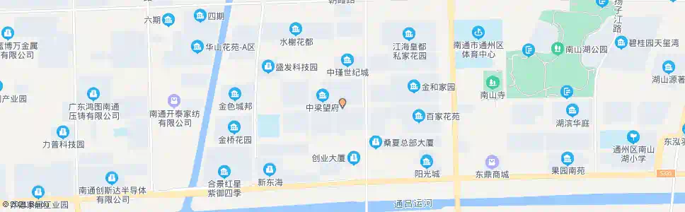 南通金色城品小区_公交站地图_南通公交_妙搜公交查询2024