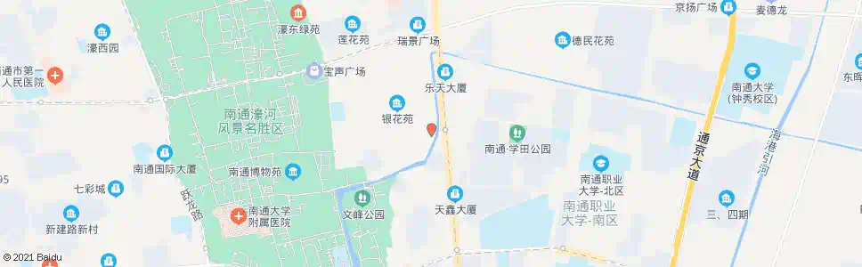 南通中级法院_公交站地图_南通公交_妙搜公交查询2024