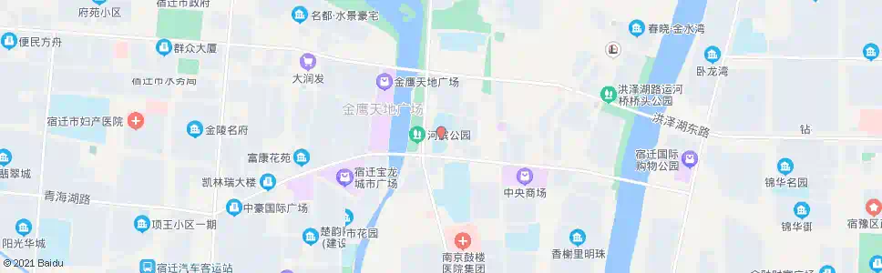 宿迁实验小学_公交站地图_宿迁公交_妙搜公交查询2024