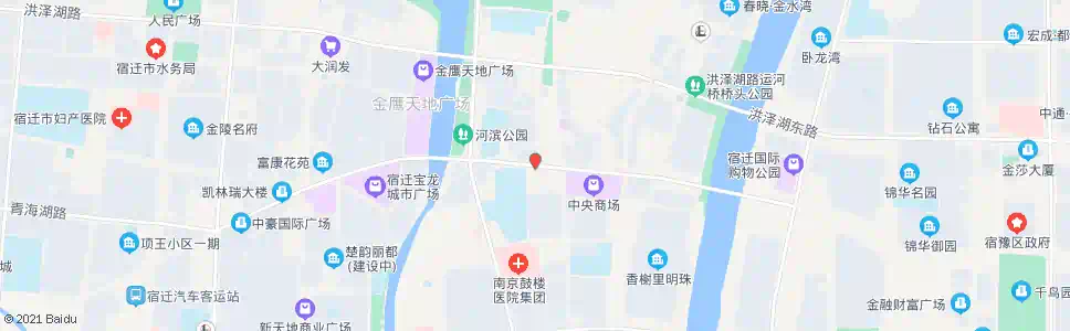 宿迁时代广场_公交站地图_宿迁公交_妙搜公交查询2024