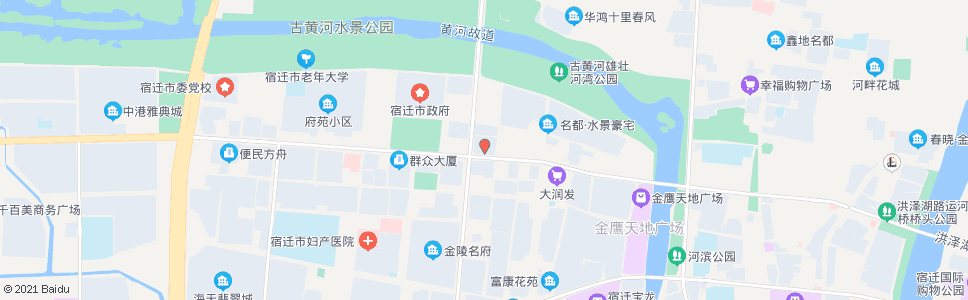 宿迁电信局(洪泽湖路)_公交站地图_宿迁公交_妙搜公交查询2024