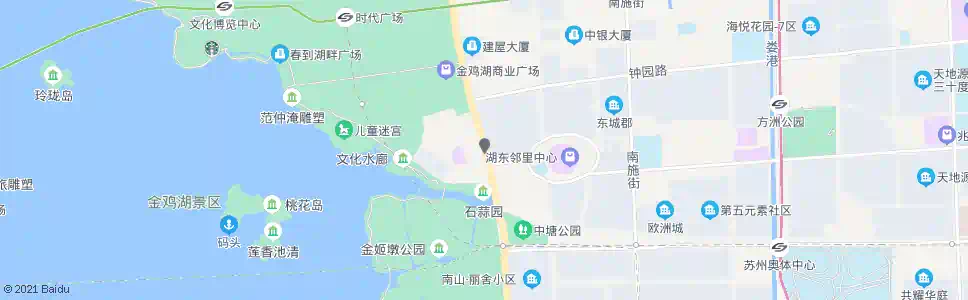 苏州西洲路_公交站地图_苏州公交_妙搜公交查询2024