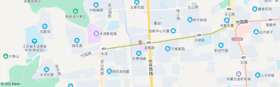 苏州竹园路金枫路西_公交站地图_苏州公交_妙搜公交查询2024