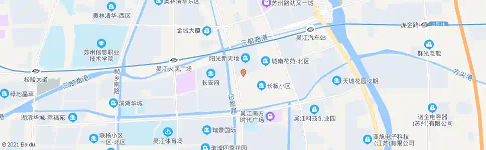 苏州长板路临时站_公交站地图_苏州公交_妙搜公交查询2024